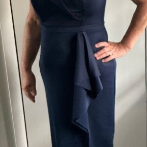 XSCAPE Navy blue dress